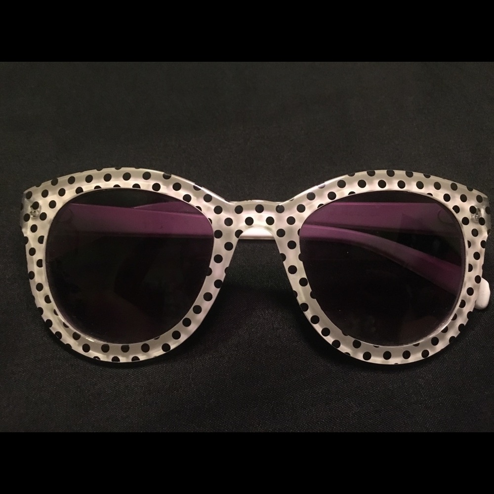 Polka Dotted Sunglasses